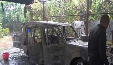 Manipur: Union min RK Ranjan Singh's house set on fire