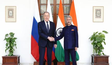 Jaishankar meets Russian FM Lavrov ahead of G20 meet