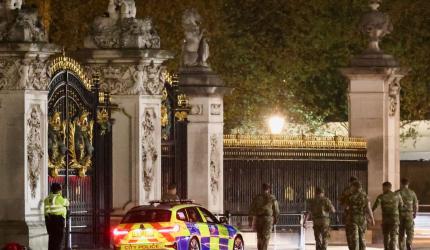 Man held outside Buckingham Palace, 'no terror angle'