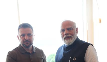 Ukraine an issue of humanity, beyond politics: Modi