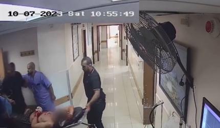 SEE: Israel shows clip of hostages taken to hospital