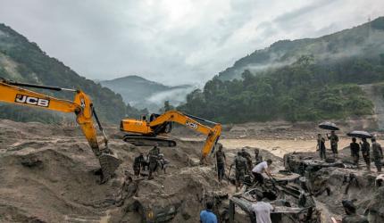 Sikkim flood: 18 dead; 98 including 22 soldiers missing