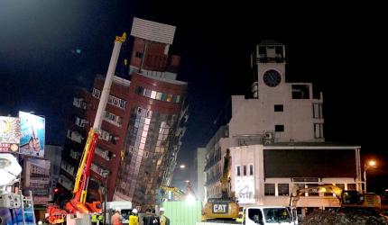 Taiwan Quake Rescue In Full Swing