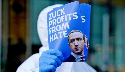 Protests Against Facebook For Hate Posts