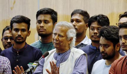 Yunus takes oath as head of interim Bangladesh govt