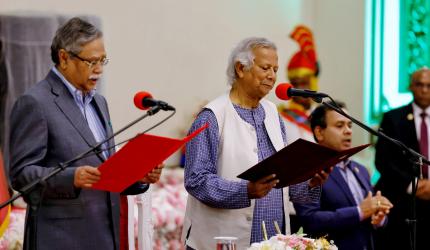 Dr Yunus Takes Charge In Dhaka