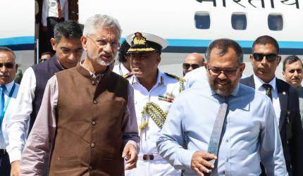 What assurance did Jaishankar give to Maldives