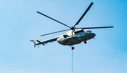 IAF's MI-17 drops chopper being airlifted for repairs