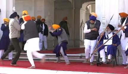 Ex-terrorist opens fire at SAD's Badal at Golden Temple