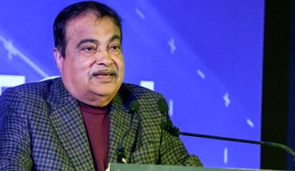 Why Gadkari 'tries to hide his face abroad'