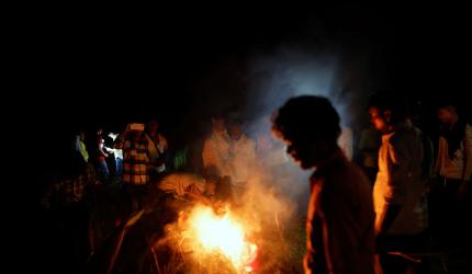 The Funerals Begin In Hathras