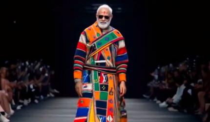 SEE: Modi, Trump, Putin walk ramp in AI fashion show