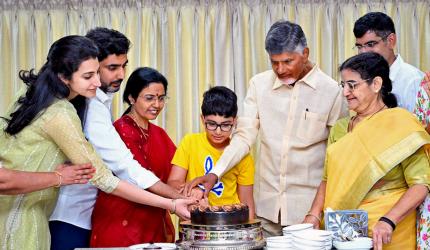 Chandrababu Celebrates!