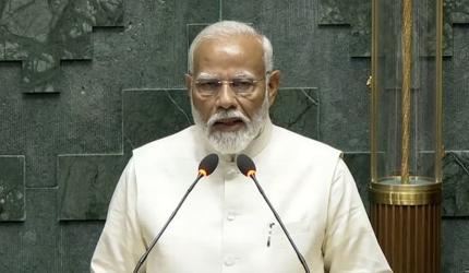 Modi, Shah, Rajnath, Gadkari take oath as MPs