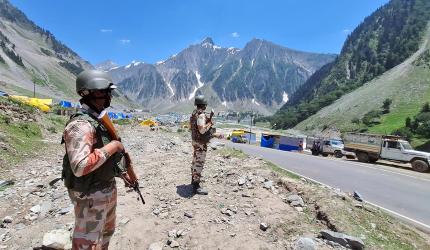 Amarnath Yatra Pilgrims Arrive