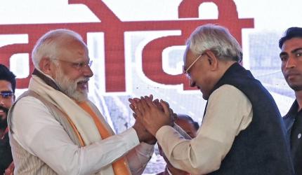 Will be with NDA forever, Nitish tells Modi in Bihar