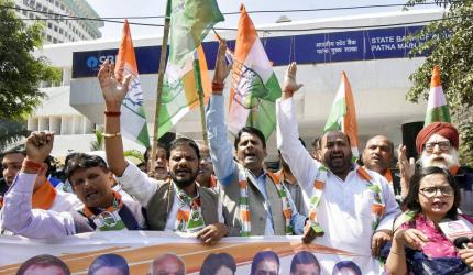 'PM Hafta Vasuli Yojana': Cong's dig on electoral bonds