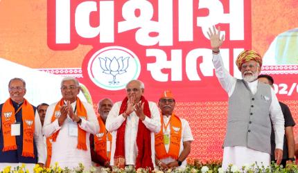 BJP, Congress Pull Up Sleeves In Gujarat