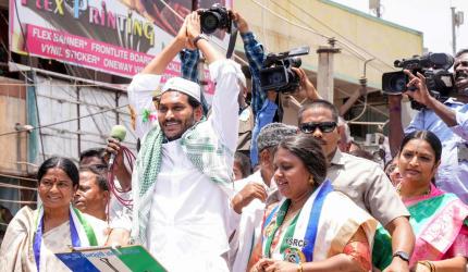 Jagan Races Ahead In Andhra Poll Race