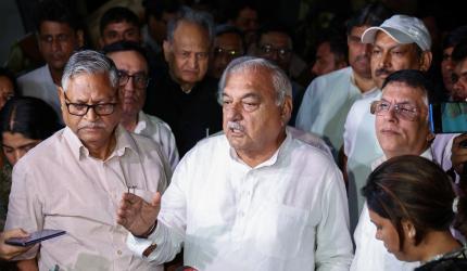 No Hooda, no Selja at meet to review Haryana poll rout