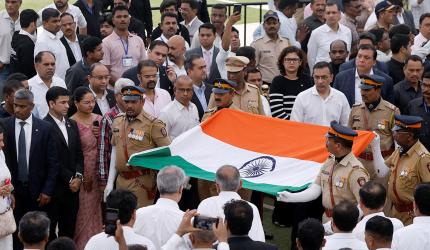 Ratan Tata's last rites performed with state honours