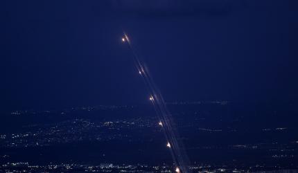 Iron Dome Intercepts Hezbollah Rockets