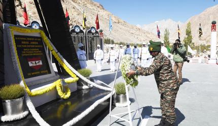 When President Murmu Visited Siachen