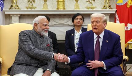 Who's a tougher negotiator? Modi or him? Trump says...