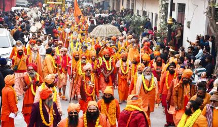 13-year-old girl becomes sadhvi at Kumbh Mela