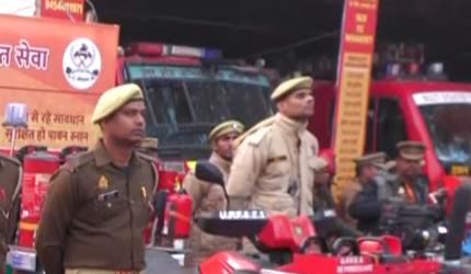 Fire Fighting Robots at Kumbh Mela