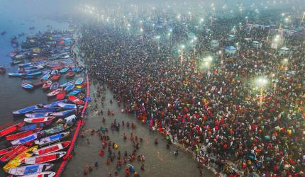 'Anti-Hindu': Mulayam's statue at Maha Kumbh sparks row