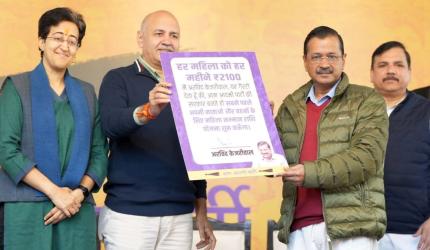 AAP releases 'Kejriwal ki Guarantee' for Delhi poll