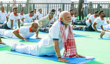 ₹120 Crore Spent on Yoga Day 2025
