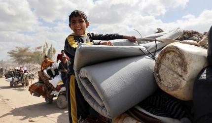 India calls for Gaza aid, stresses hostage release
