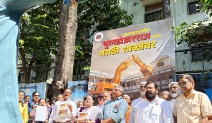Missing Thackerays And A Bulldozer At Marathi School