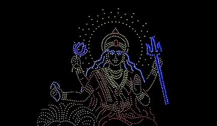 Breathtaking Drone Show At Mysuru Dasara