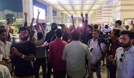 Ticket Tussle Turns Ugly In Patna
