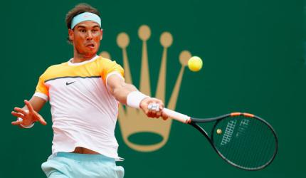 Nadal, Federer bulldoze into Monte Carlo last 16