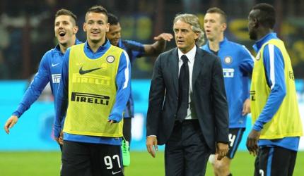 Inter's Mancini sees no need for major reshuffle in January