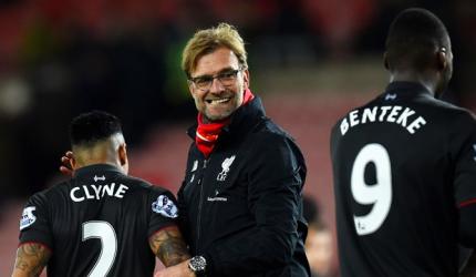 Liverpool's Klopp ends year as a happy manager