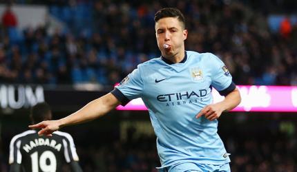 Manchester City's Samir Nasri joins Sevilla on loan