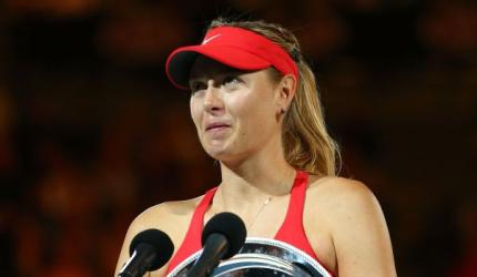 Foiled again, Sharapova feels Serena breakthrough closer