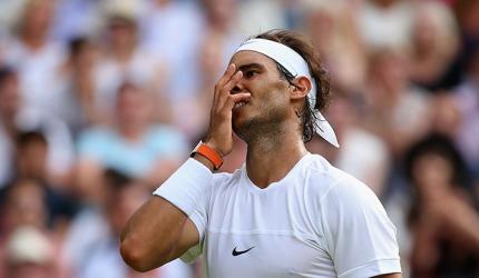 Wimbledon losses have not left scar on Nadal's mind