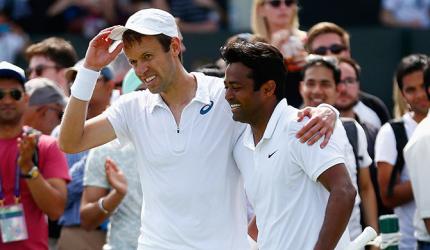 Wimbledon men's doubles: Paes bows out, Bopanna advances