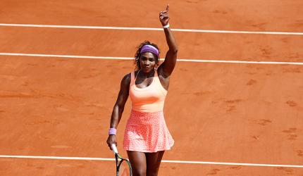 Serena breezes past Errani, to meet Bacsinszky in semi-finals