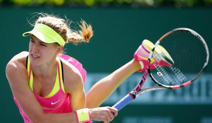 Indian Wells PHOTOS: Sharapova, Bouchard win; Wozniacki exits