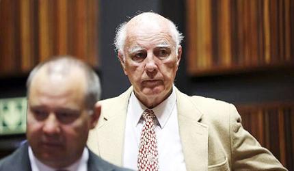 Ex-tennis cham Bob Hewitt convicted of rape in South Africa