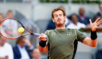 Madrid Open: Murray books semi-final spot