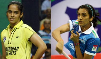 Indian badminton's golden girls Sania and Sindhu set for clash