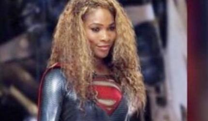 Meet the new 'Supergirl'... Serena Williams